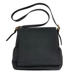 Coach Vintage Monterrey Flap Bag Shoulder Crossbody Glove Tanned Leather 9829